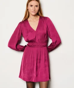 Etam Robe courte satinée PETUNIA Best Sale