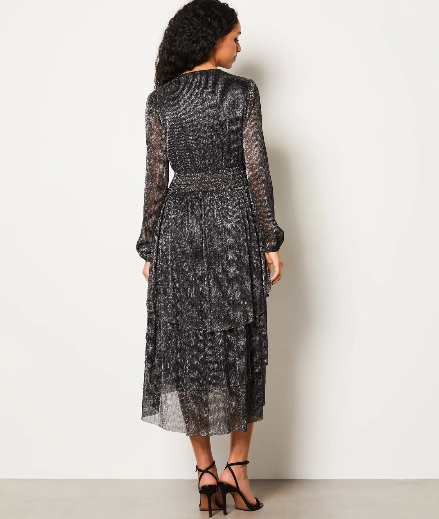 Etam Robe longue à paillettes ARGENT Flash Sale