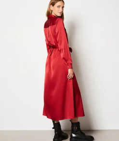 Etam Robe longue ceinturée CARDINAL Clearance