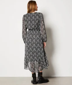 Etam Robe longue fleurie IMPFDNOIR Fashion