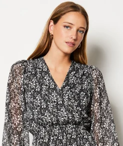 Etam Robe longue fleurie IMPFDNOIR Fashion