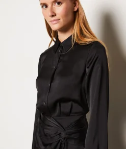 Etam Robe longue fluide NOIR Clearance