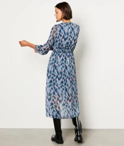 Etam Robe manches longues imprimé MULTICOLORE Best Sale