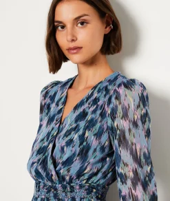 Etam Robe manches longues imprimé MULTICOLORE Best Sale