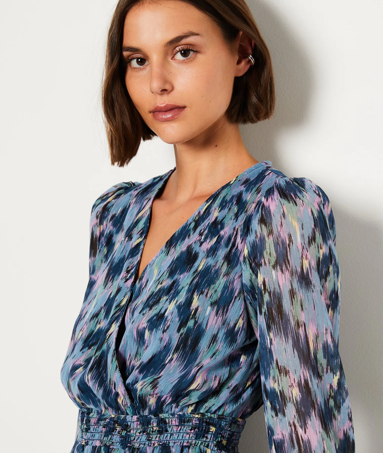 Etam Robe manches longues imprimé MULTICOLORE Best Sale