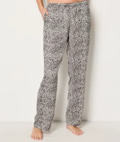 Etam Satin Pyjama Bottoms ECRU Fashion