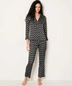 Etam Satin Pyjama Bottoms IMPFDNOIR Cheap