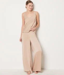 Etam Satin Tank Top BEIGE Store