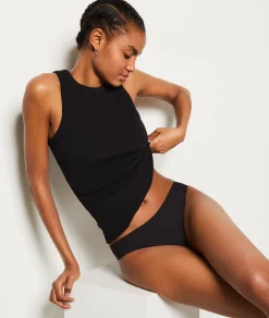 Etam Seamless Sports Tanga BLACK Best