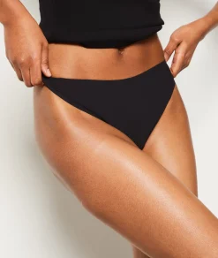 Etam Seamless Sports Tanga BLACK Best