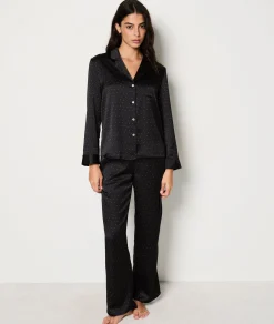 Etam Set cadeau pyjama et masque satiné IMPFDNOIR Sale