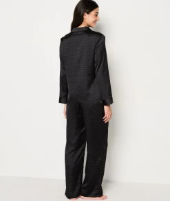 Etam Set cadeau pyjama et masque satiné IMPFDNOIR Sale