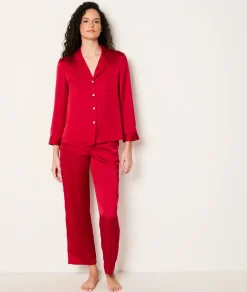 Etam Set cadeau pyjama et masque ROUGE Clearance