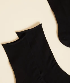 Etam Set of 2 pairs of essential plain socks Black New