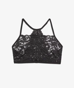 Etam Sheer Lace Over-Top BLACK Outlet