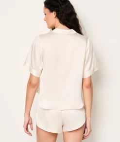 Etam Short de pyjama en soie PERLE Discount