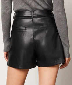 Etam Short effet cuir NOIR Cheap