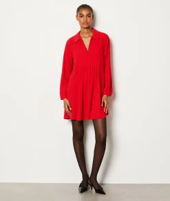 Etam Short Flowing Dress CARDINAL Best Sale