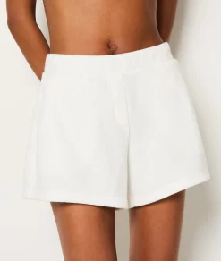 Etam Short molleton granulé ECRU Fashion