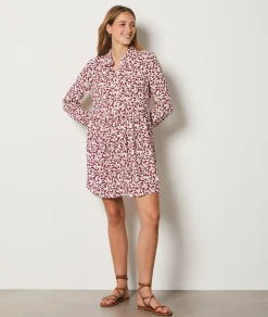 Etam Short patterned dress CoralIMPFD Best Sale