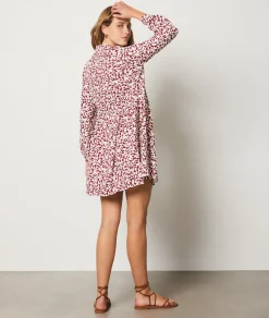 Etam Short patterned dress CoralIMPFD Best Sale