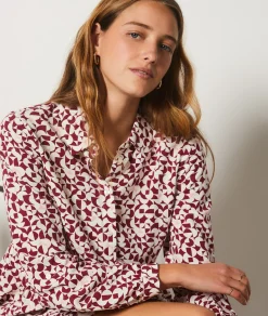 Etam Short patterned dress CoralIMPFD Best Sale
