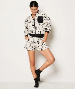 Etam Short polaire Smiley®ORIGINALS NOIR Hot