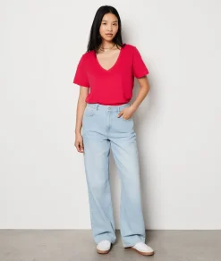 Etam Short-sleeved T-shirt 100% Cotton PETUNIA Shop