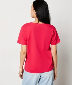 Etam Short-sleeved T-shirt 100% Cotton PETUNIA Shop
