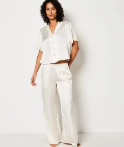 Etam Silk Pyjama Bottoms PERLE Shop
