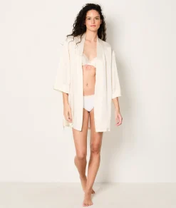 Etam Silk Robe PEARL Store