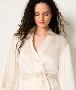 Etam Silk Robe PEARL Store