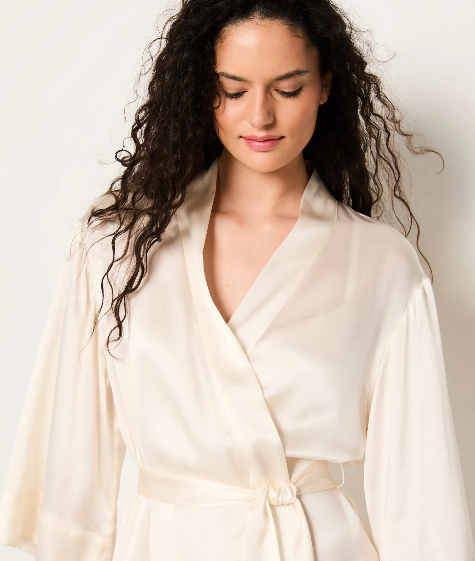 Etam Silk Robe PEARL Store