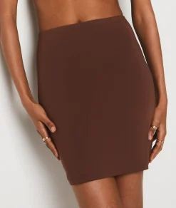 Etam Skirt BROWN Hot