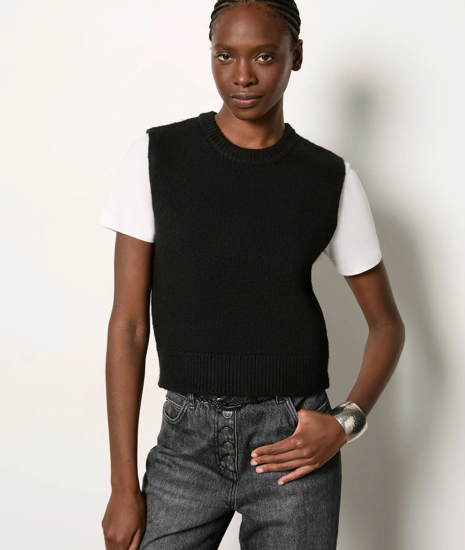 Etam Sleeveless Sweater NOIR Store