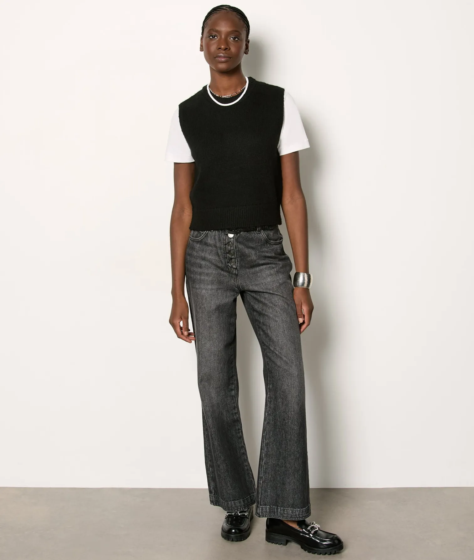 Etam Sleeveless Sweater NOIR Store