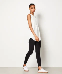 Etam Sleeveless Top WHITE Flash Sale
