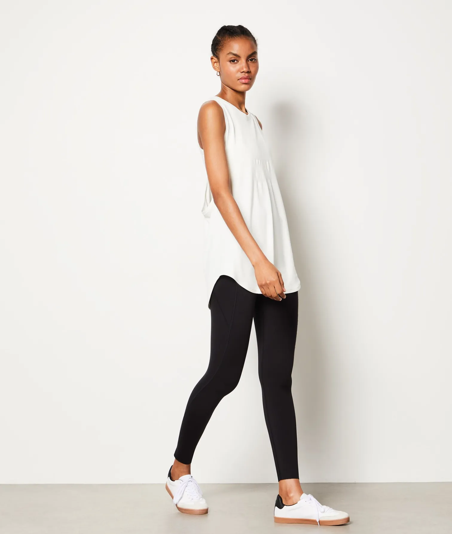 Etam Sleeveless Top WHITE Flash Sale
