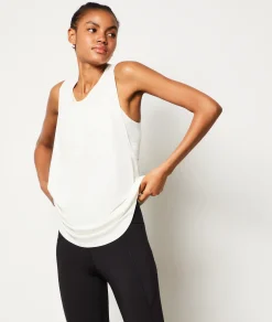 Etam Sleeveless Top WHITE Flash Sale