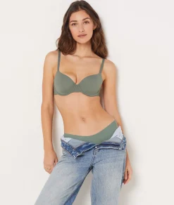 Etam Soutien-gorge N.4 - Le coques fines KAKI New