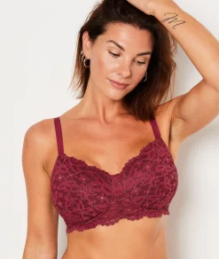 Etam Soutien-gorge post-mastectomie coques fines sans armatures irisé CUIVRE Hot