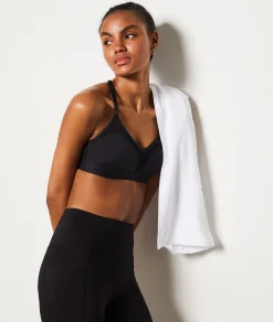 Etam Sports Bra - Light Support BLACK Cheap