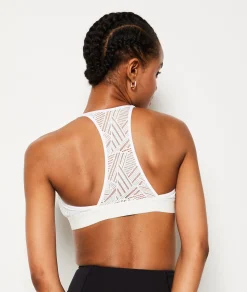 Etam Sports Bra - Light Support WHITE Fashion