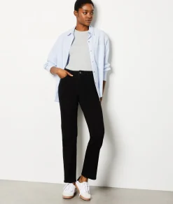 Etam Straight Cut Jeans BLACK Fashion