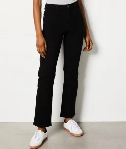 Etam Straight Cut Jeans BLACK Fashion