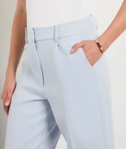 Etam Straight Cut Trousers SKYBLUE New