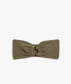 Etam Strapless Wireless Bra with a ring, bikini top in stretch material KHAKI Store