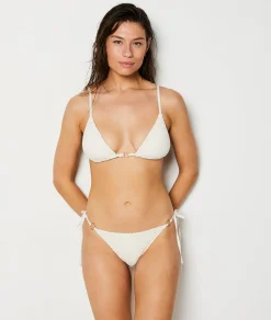 Etam String Bikini Bottoms WHITE Cheap