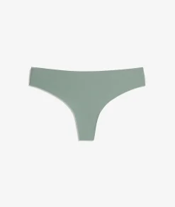 Etam String en microfibre KAKI Shop