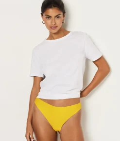 Etam String en microfibre JAUNESOLEIL Outlet